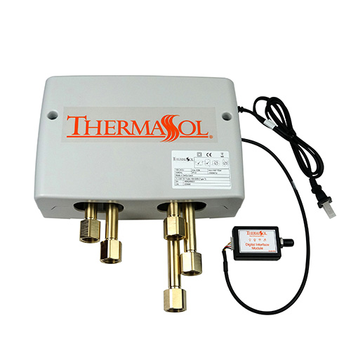 ThermaSol's Digitally Controlled, Thermostatic 3-Output Mixing Valve