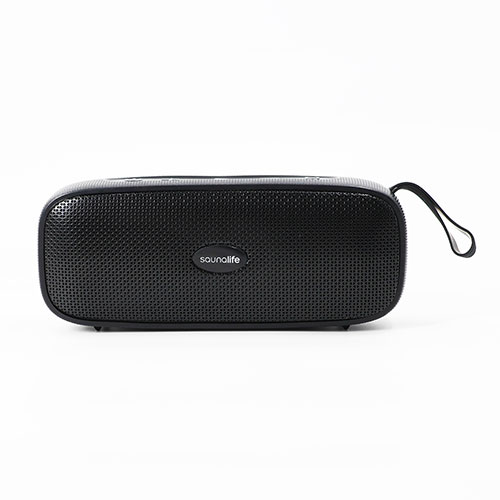SaunaLife Verse Portable Bluetooth Sauna Speaker Black Front