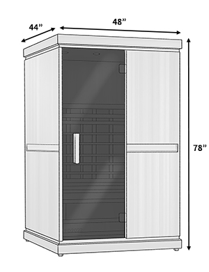 Finnmark-Designs-2-Derson-Infrared-Sauna-Dimensions-Diagram