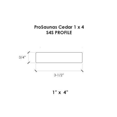 ProSaunas_1x4-S4S_Cedar_Dimensions_1