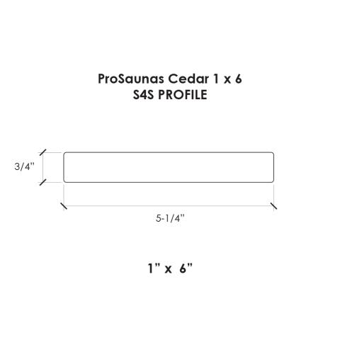 ProSaunas_1x6-S4S_Cedar_Dimensions_1