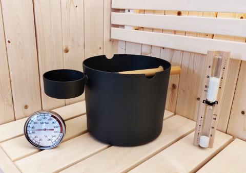 Saunalife Spa Set 2 Black