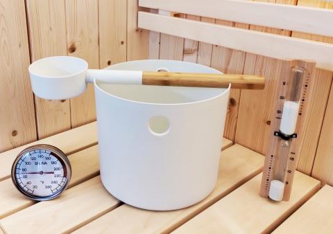 Saunalife Spa Set 2 White