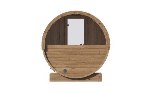 SaunaLife Model E W/Window Rear