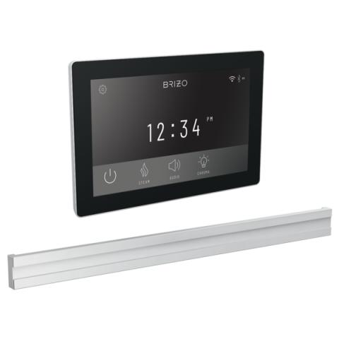 Brizo Mystix Digital Control and Bilateral Steam Head Set