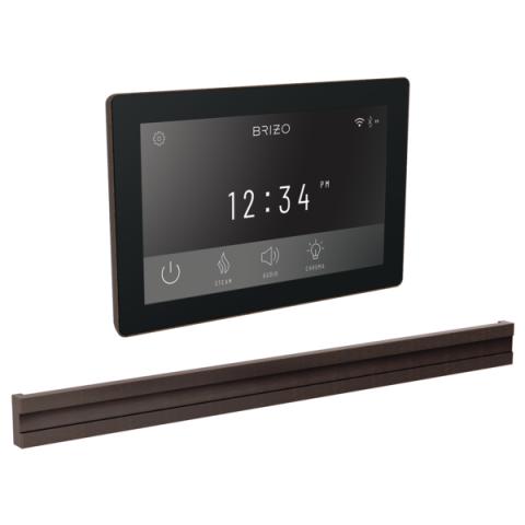 Brizo Mystix Digital Control and Bilateral Steam Head Set