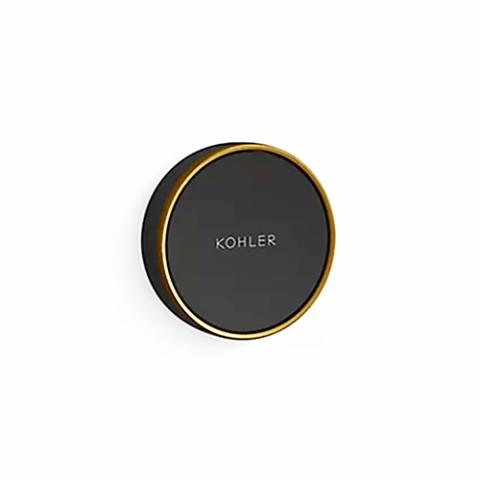 Anthem Remote On/Off Button for Digital Thermostatic Valve polished brass