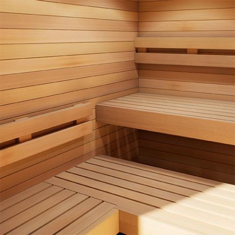 Western Redcedar Sauna Wood