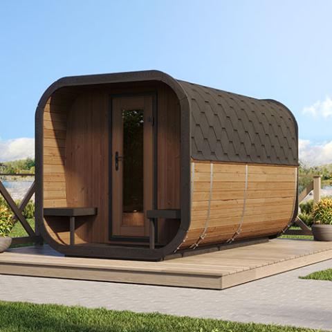 SaunaLife CL12GCP Cube Sauna 2