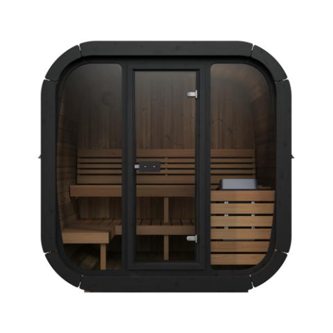 SaunaLife Cube Luxury CL5G Outdoor Home Sauna Kit