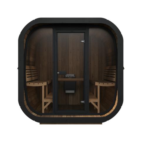 SaunaLife Cube Luxury CL7G Outdoor Home Sauna Kit