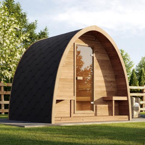 SaunaLife Model G3 Outdoor Sauna