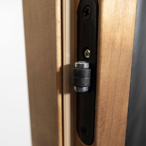 PROSAUNAS Sauna Door, 24" x 73", Thermo-Aspen frame, tinted glass