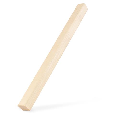 PROSAUNAS Sauna Wood, Aspen, 1x1 (21mm x 21mm), Smooth 4 Sides with Eased Edges, SHP