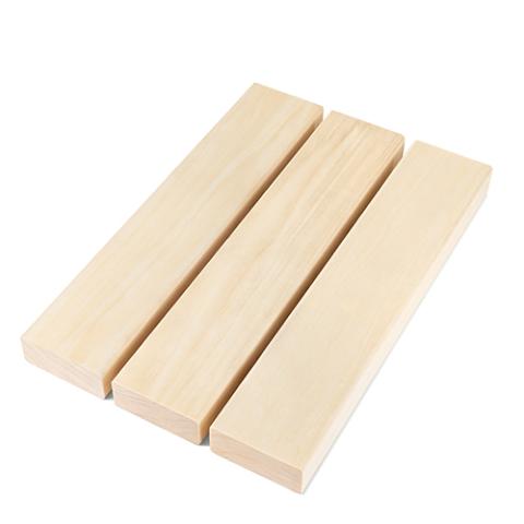 PROSAUNAS Sauna Wood, Aspen, 2x3 (28mm x 65mm), Smooth 4 Sides with Eased Edges, SHP