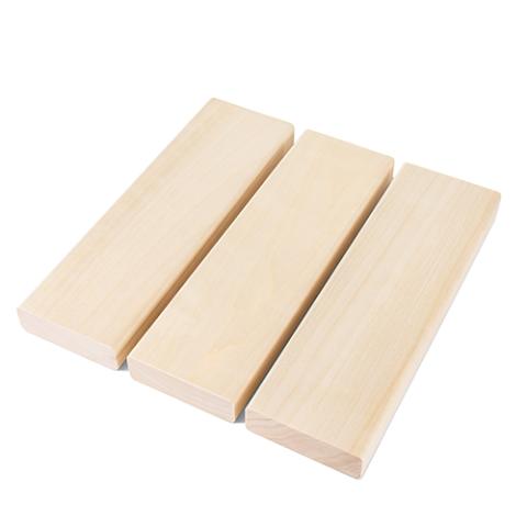 PROSAUNAS Sauna Wood, Aspen, 2x4, Smooth 4 Sides with Eased Edges, SHP