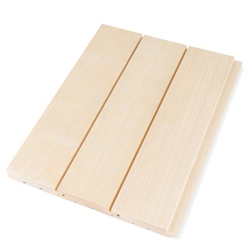 PROSAUNAS Sauna Wood, Aspen, 1x4 (15mm x 90mm), Wall Cladding, Tongue & Groove, STS4, Nickel-Gap