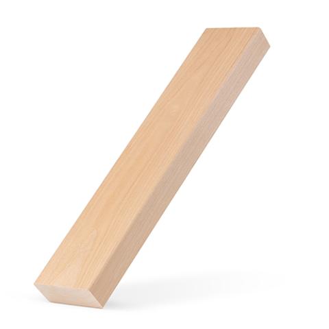 PROSAUNAS Alder Sauna Wood,  2x3 (28mm x 65mm) Bench Material, Smooth 4 Sides Eased Edges, SHP Profile