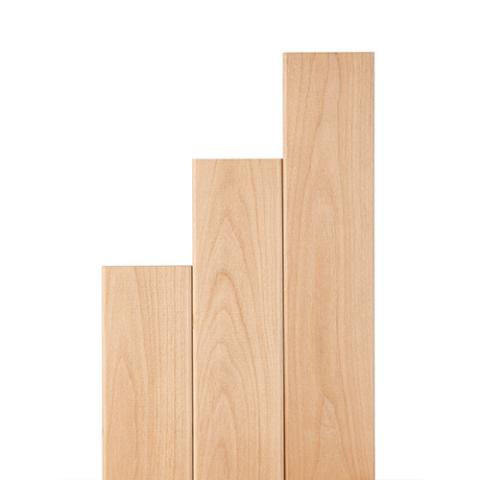 PROSAUNAS Alder Sauna Wood,  2x3 (28mm x 65mm) Bench Material, Smooth 4 Sides Eased Edges, SHP Profile