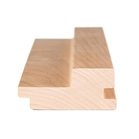 PROSAUNAS Alder Sauna Wood, 2x3 (27mm x 64mm) Wall Material, Tongue & Groove, Large-Gap