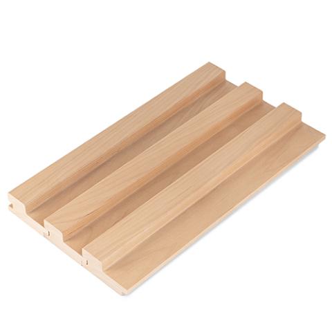 PROSAUNAS Alder Sauna Wood, 2x3 (27mm x 64mm) Wall Material, Tongue & Groove, Large-Gap