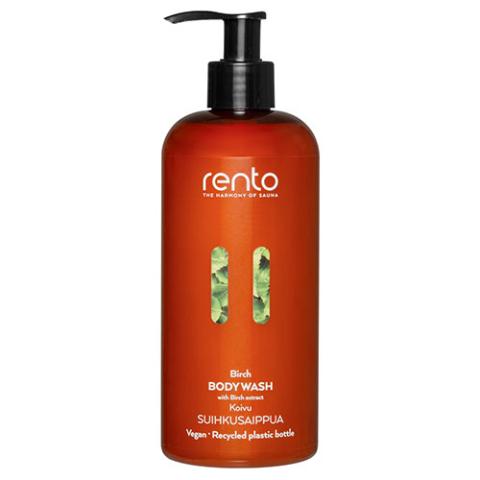Rento Sauna Body Wash, Birch, 400mL