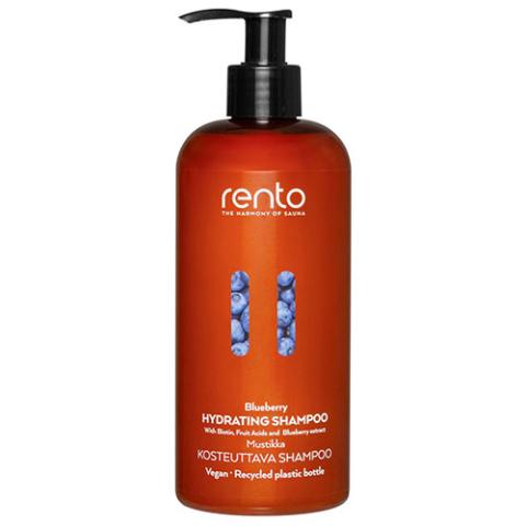 Rento Sauna Hydrating Shampoo, Blueberry, 400mL