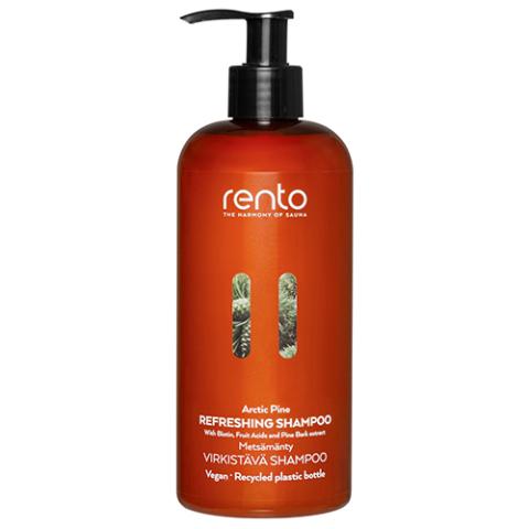Rento Sauna Refreshing Shampoo, Arctic Pine, 400mL