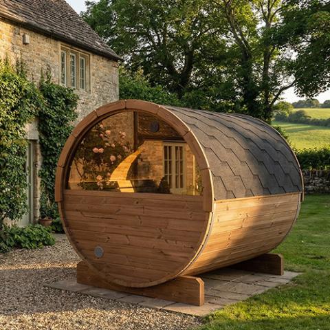 SaunaLife Model E8W Sauna Barrel