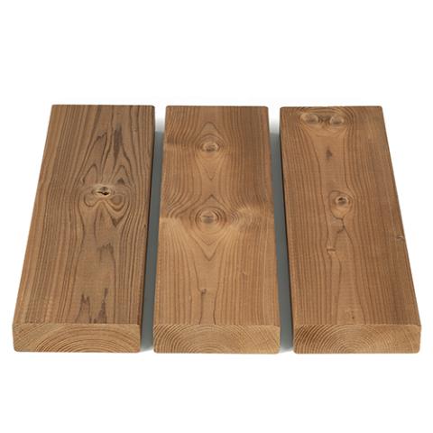 PROSAUNAS Thermo-Spruce Sauna Wood, 2x4 (26mm x 90mm), Smooth 4 Sides Eased Edges, SHP Profile