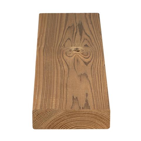 PROSAUNAS Thermo-Spruce Sauna Wood, 2x4 (26mm x 90mm), Smooth 4 Sides Eased Edges, SHP Profile