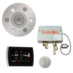 ThermaSol Total Wellness Package - Serenity Advanced Rainhead (Round) + SignaTouch Control (Wall Mount) + Digital Shower Valve + Steam Head Kit (Round) TWPSR-PC Polished Chrome