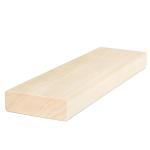 PROSAUNAS Sauna Wood, Aspen, 2x4, Smooth 4 Sides with Eased Edges, SHP